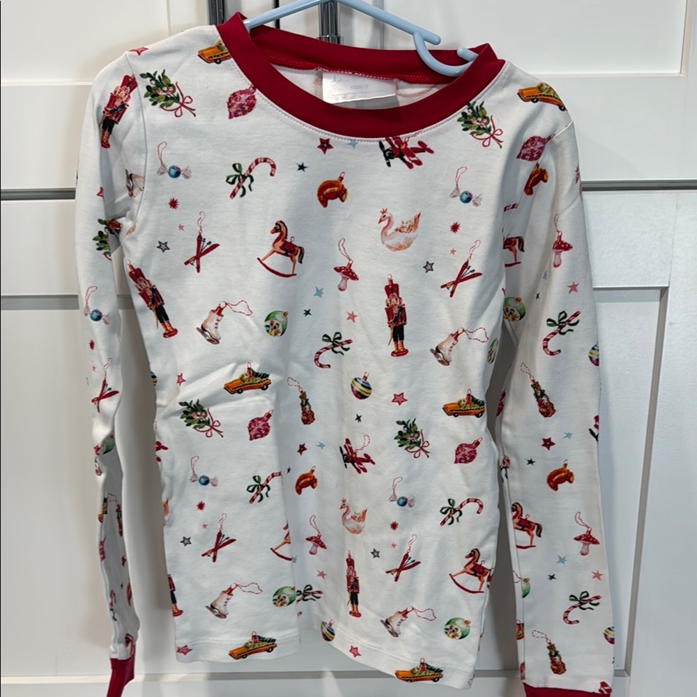 Kids Holiday Print Pajama Set